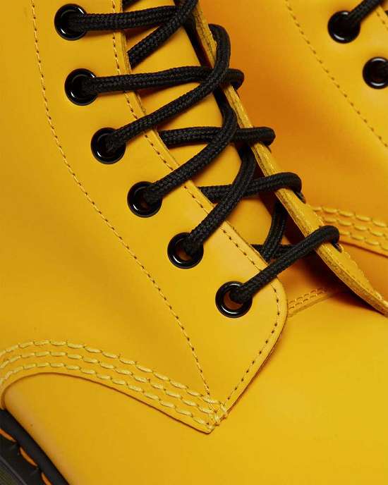 Botas Con Cordones Dr. Martens 1460 Smooth Hombre Amarillos MX-45920